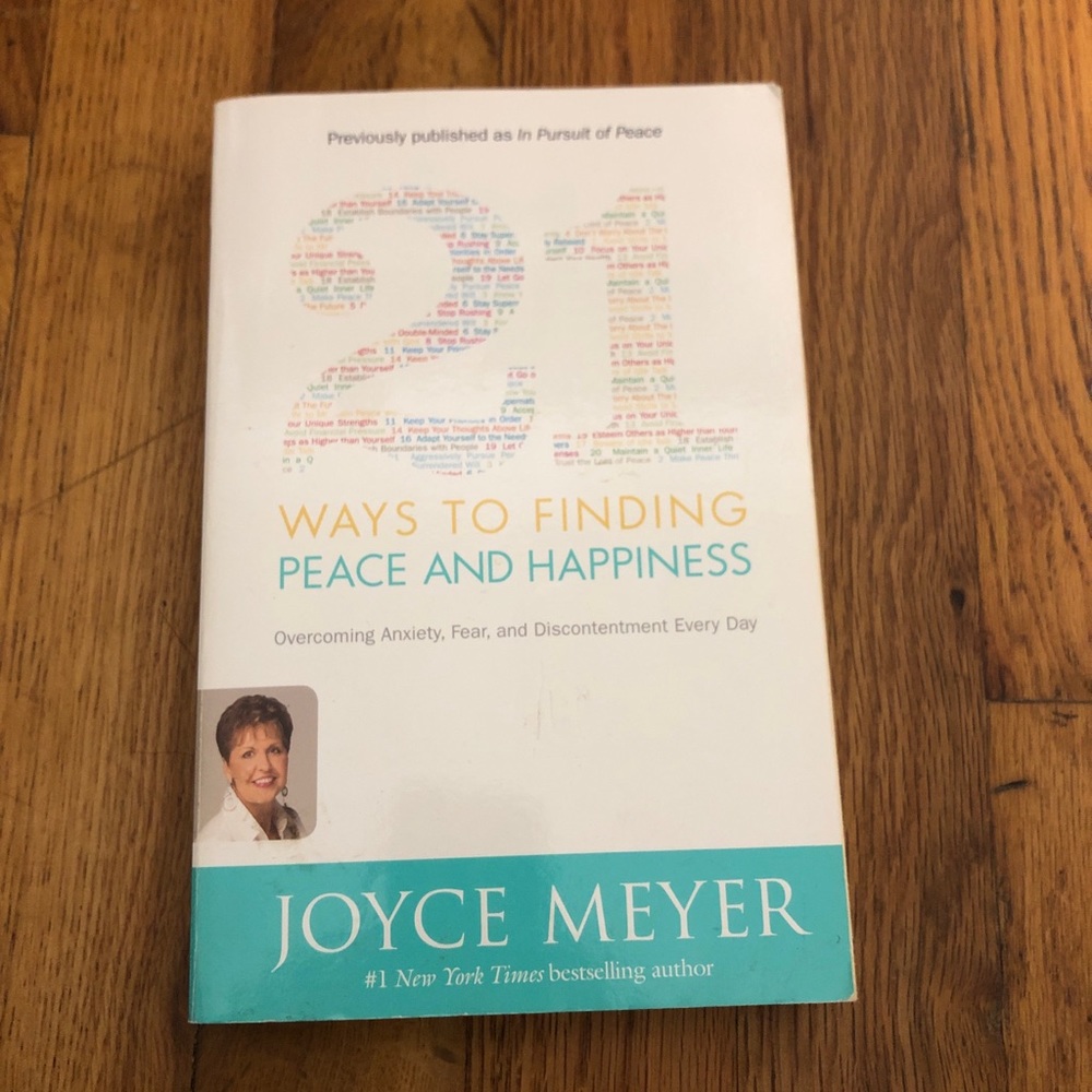 Joyce Meyer book